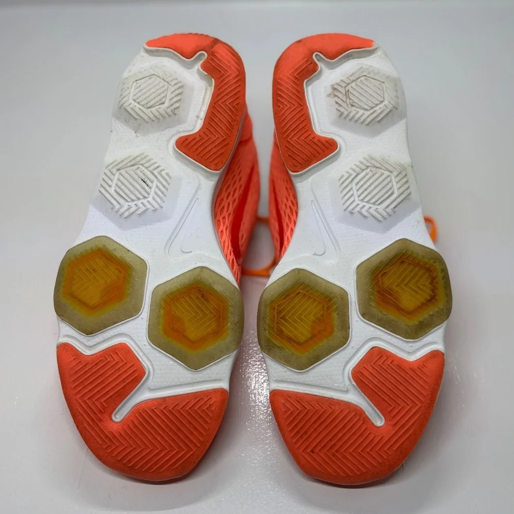 Nike Zoom Fit Agility Women’s Training Shoes Coral Orange Gray Size 6 - Picture 5 of 7